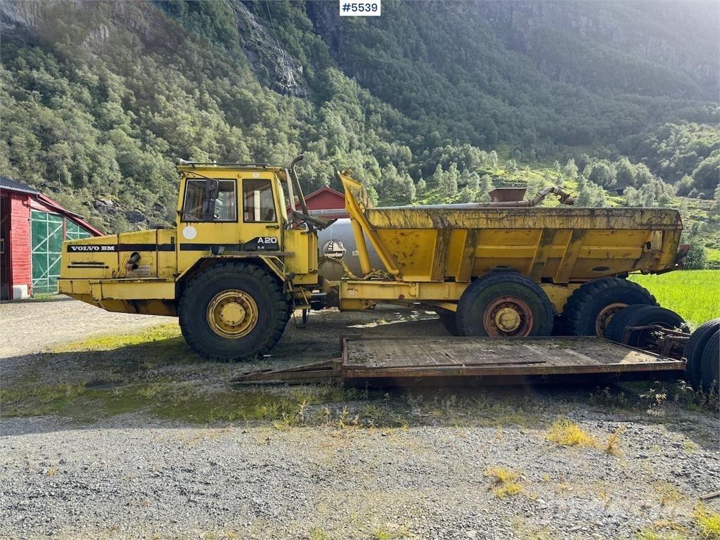 Volvo A 20 6x6 건설현장 덤프트럭