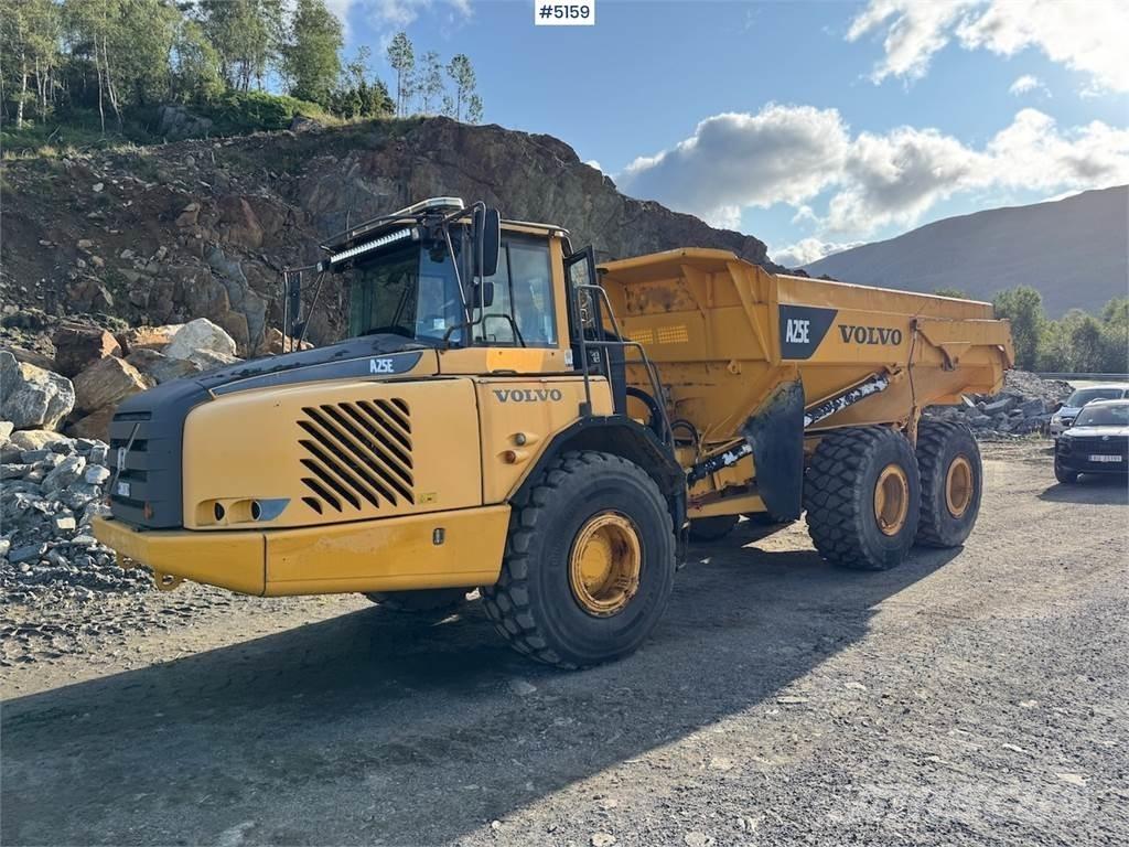 Volvo A25E 6x6 건설현장 덤프트럭