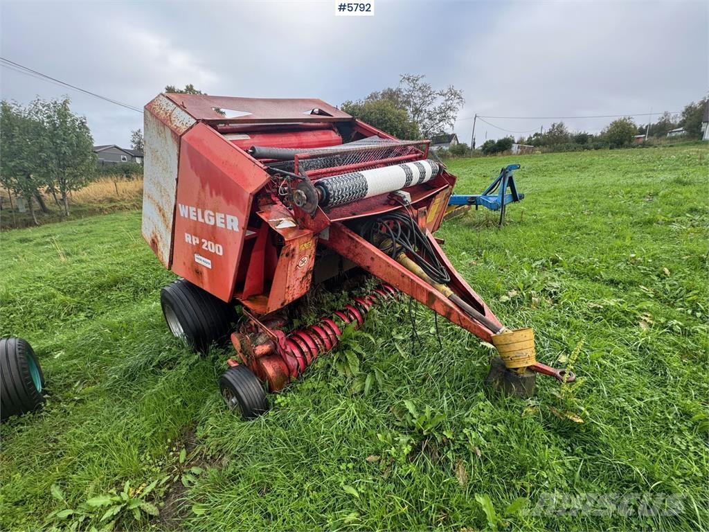 Welger RP 200 기타 수확용 장비