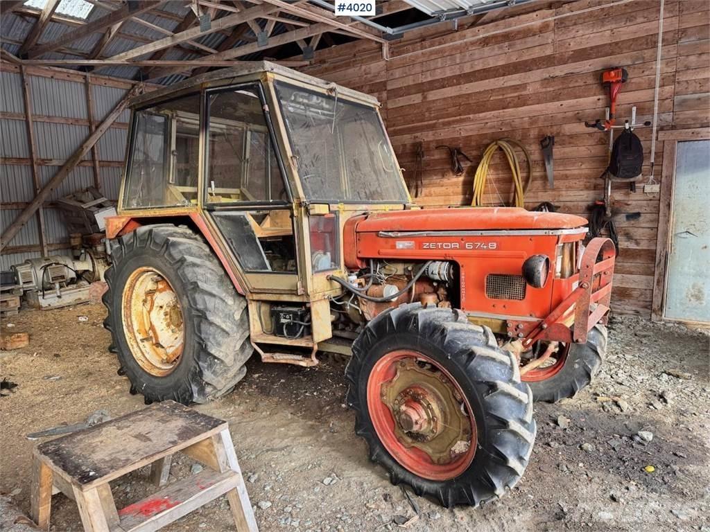 Zetor 6748 트랙터