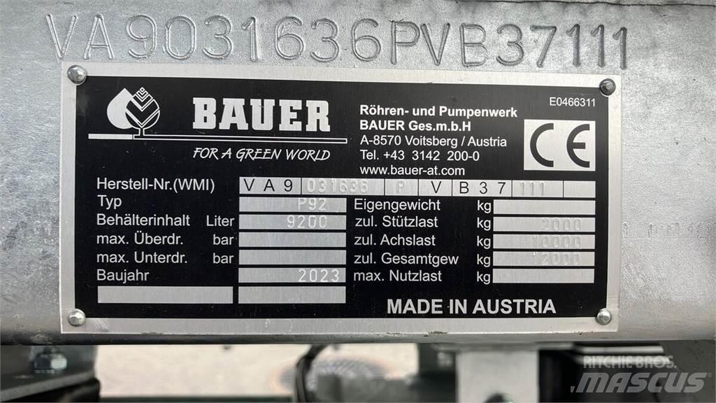 Bauer P 92 슬러리 탱커