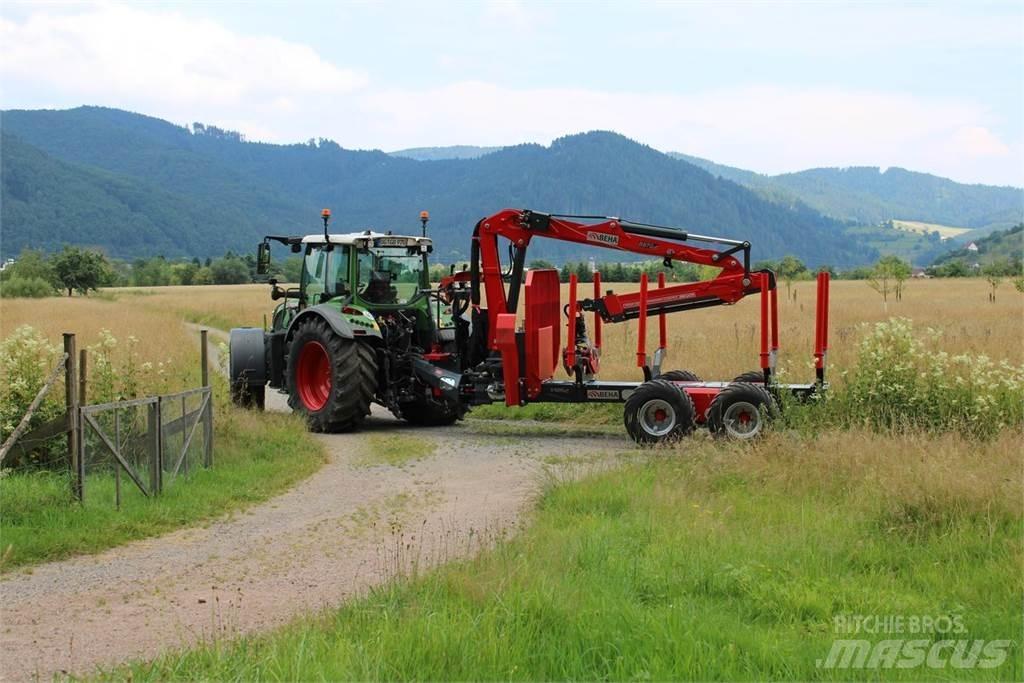 Beha V1200 mit 8870 임업용 트레일러