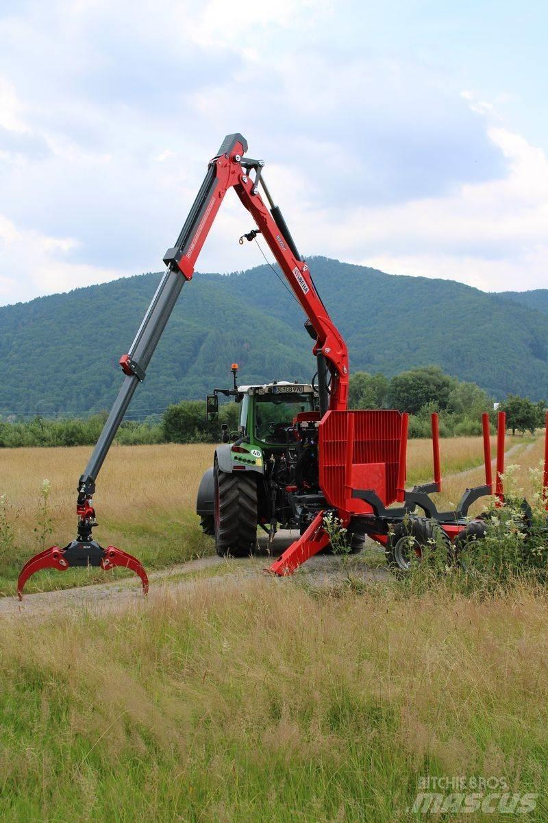 Beha V1200 mit 8870 임업용 트레일러