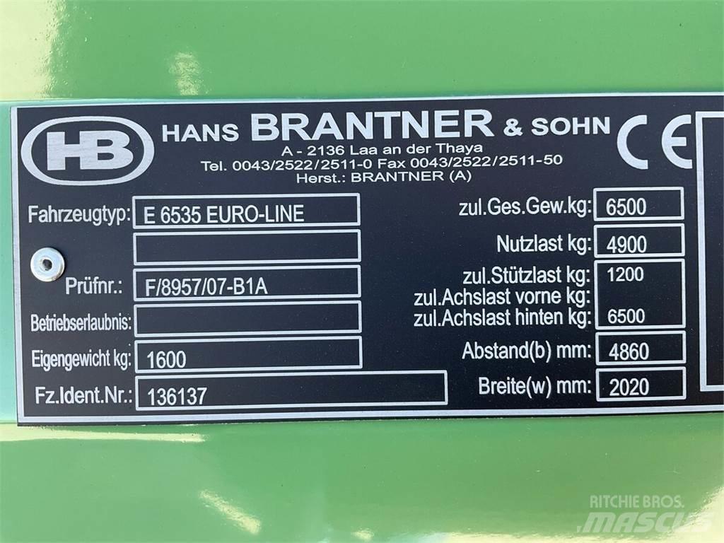 Brantner E 6535 티퍼 트레일러
