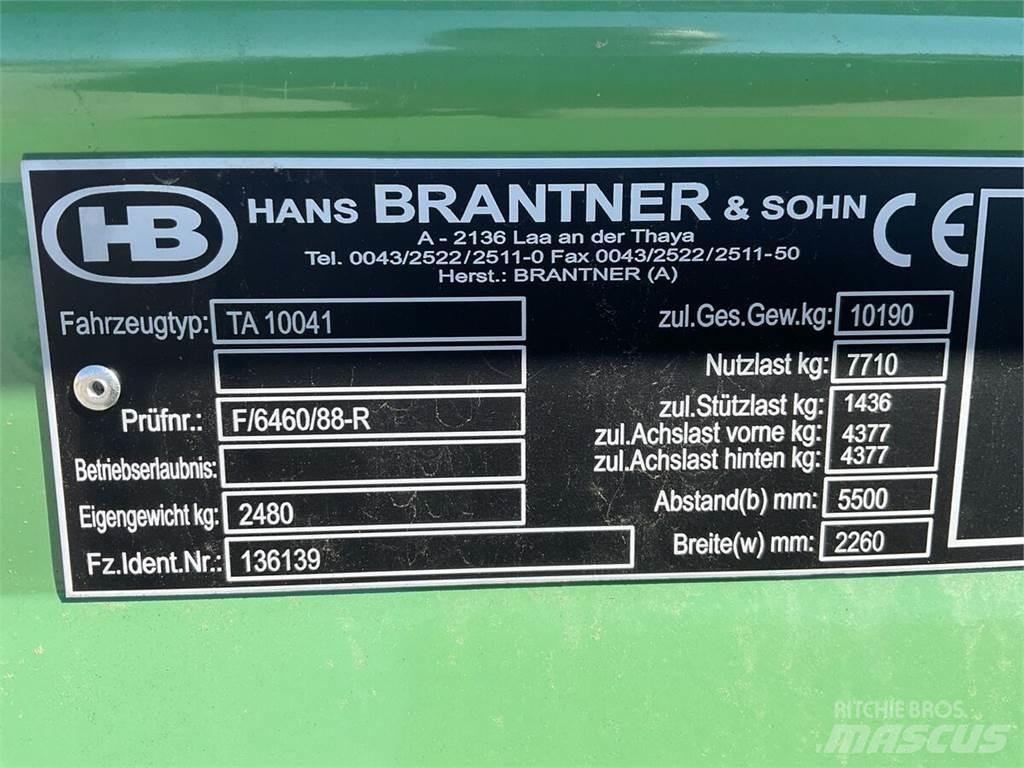 Brantner TA 10041 티퍼 트레일러