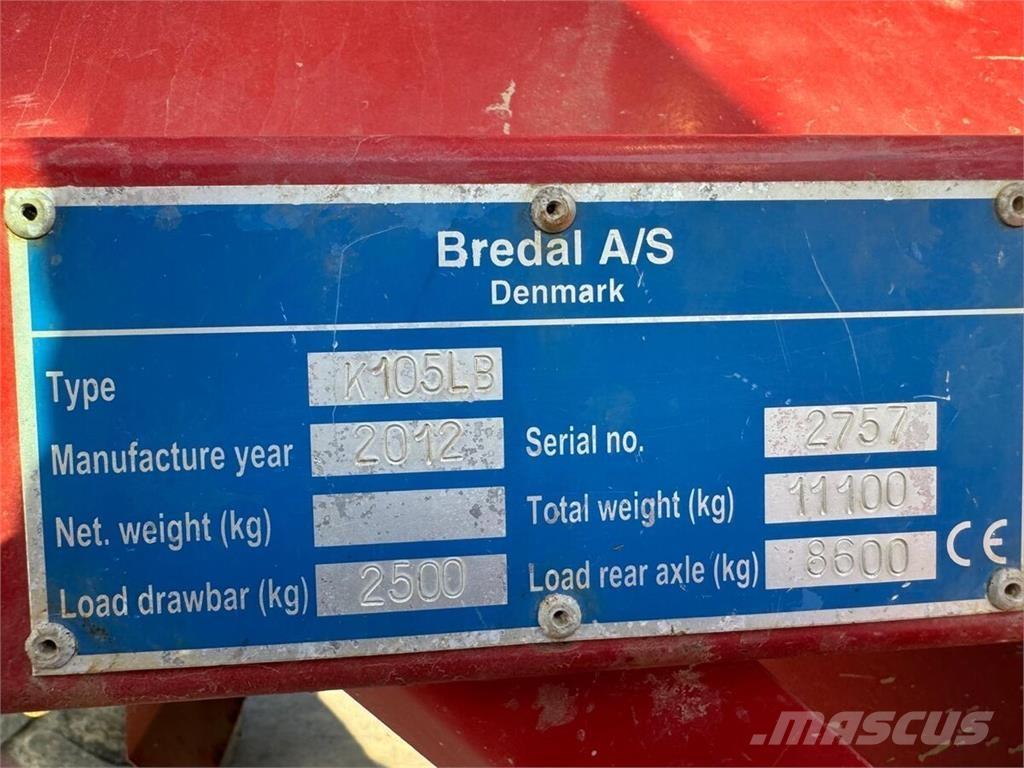 Bredal K105LB 기타 시비 기계 및 부속품