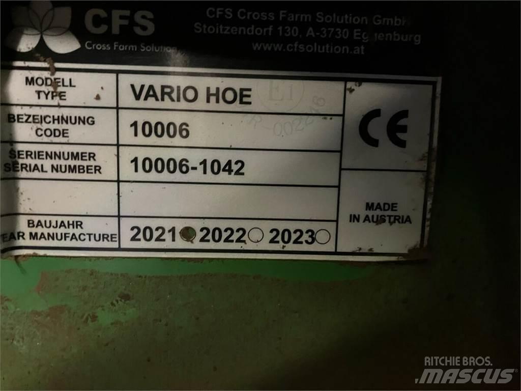  CFS VarioHoe 기타 조파기 및 부속품