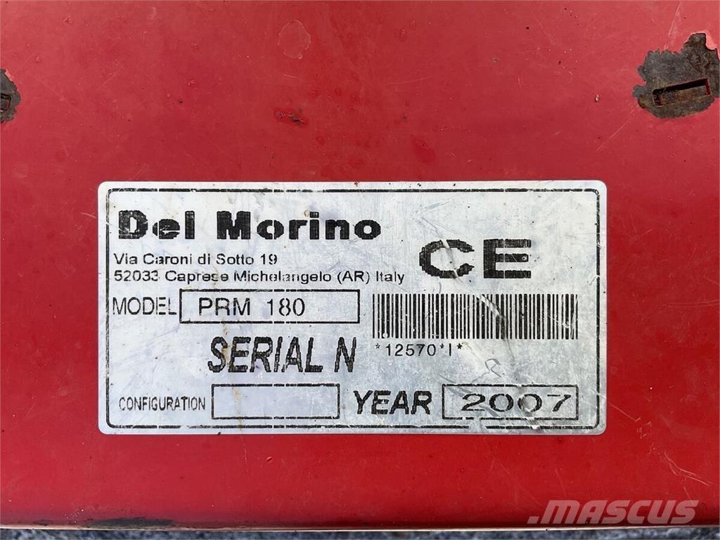 Del Morino PRM 180 목장 제초기 및 토퍼