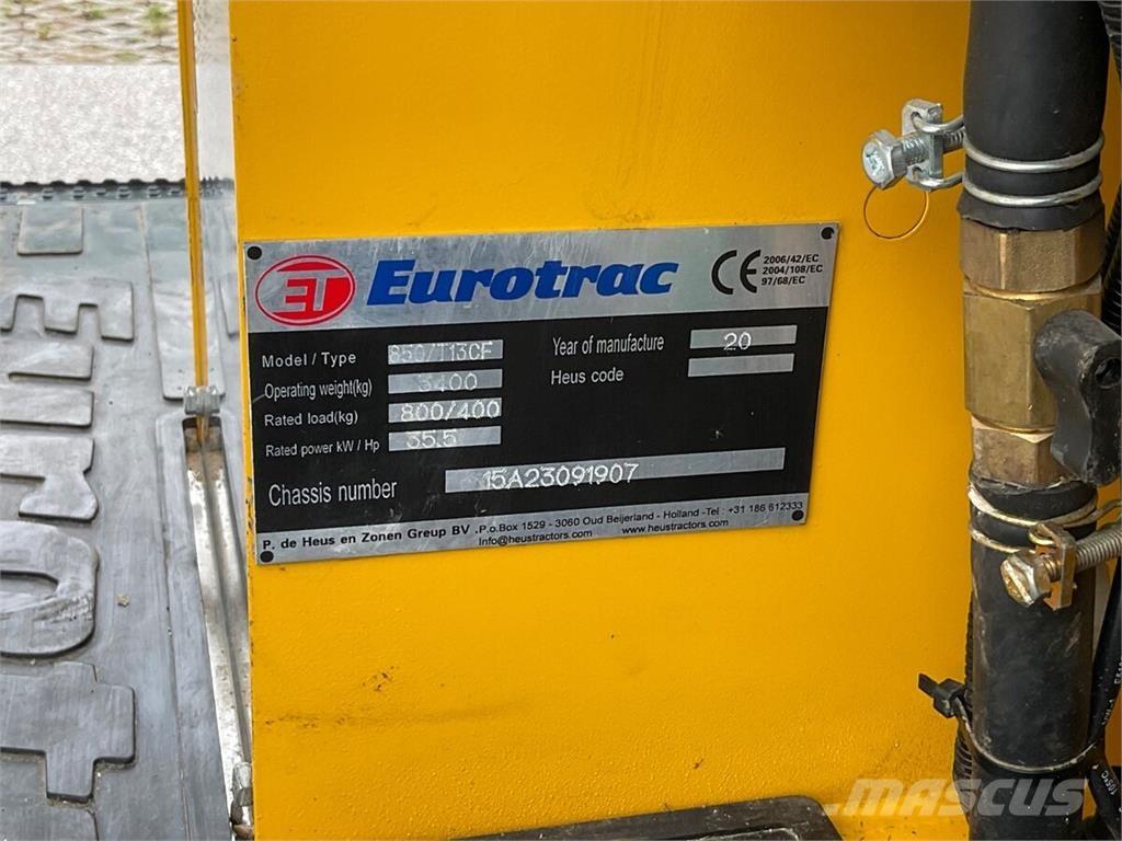 Eurotrac T 13-CF 프론트 로더 및 굴착기