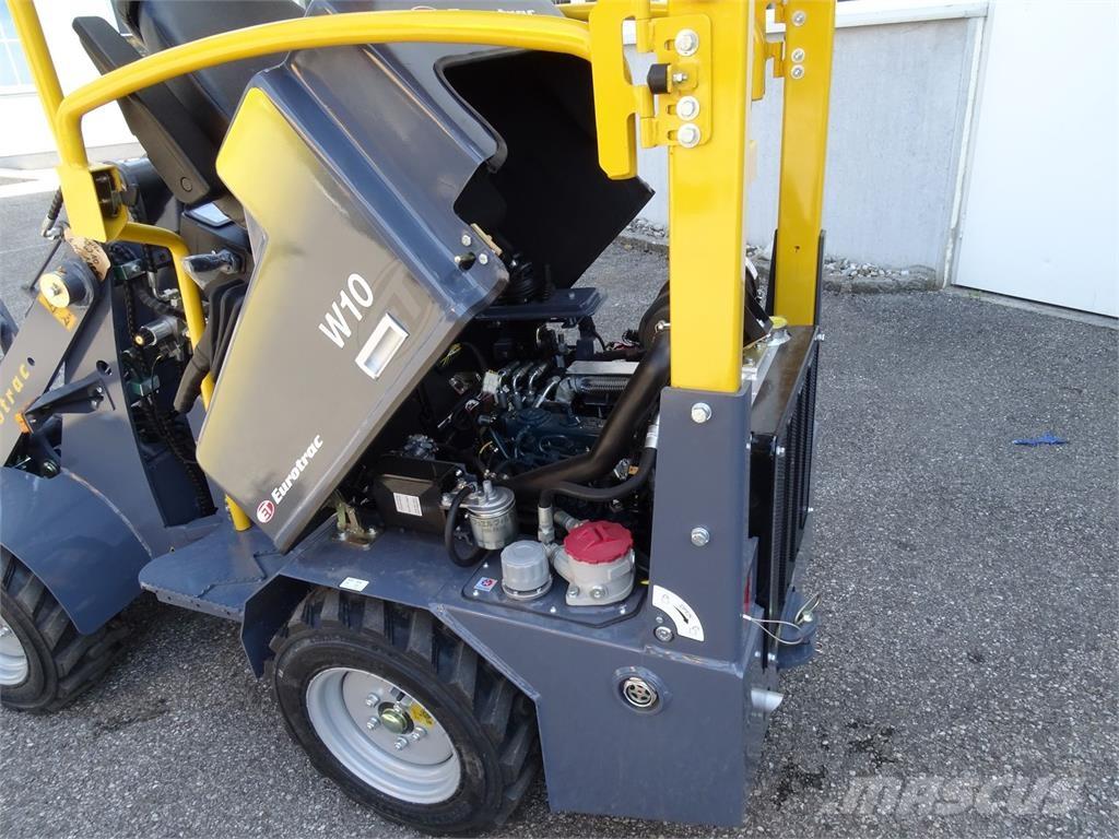 Eurotrac W10 프론트 로더 및 굴착기