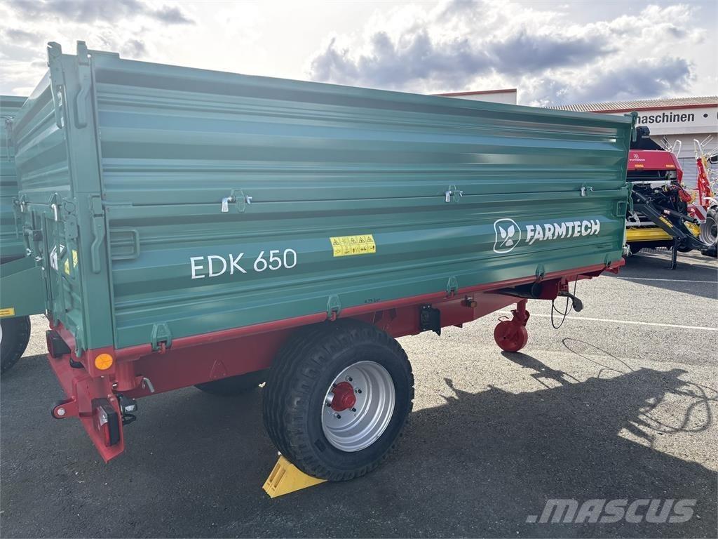 Farmtech EDK 650HD 티퍼 트레일러