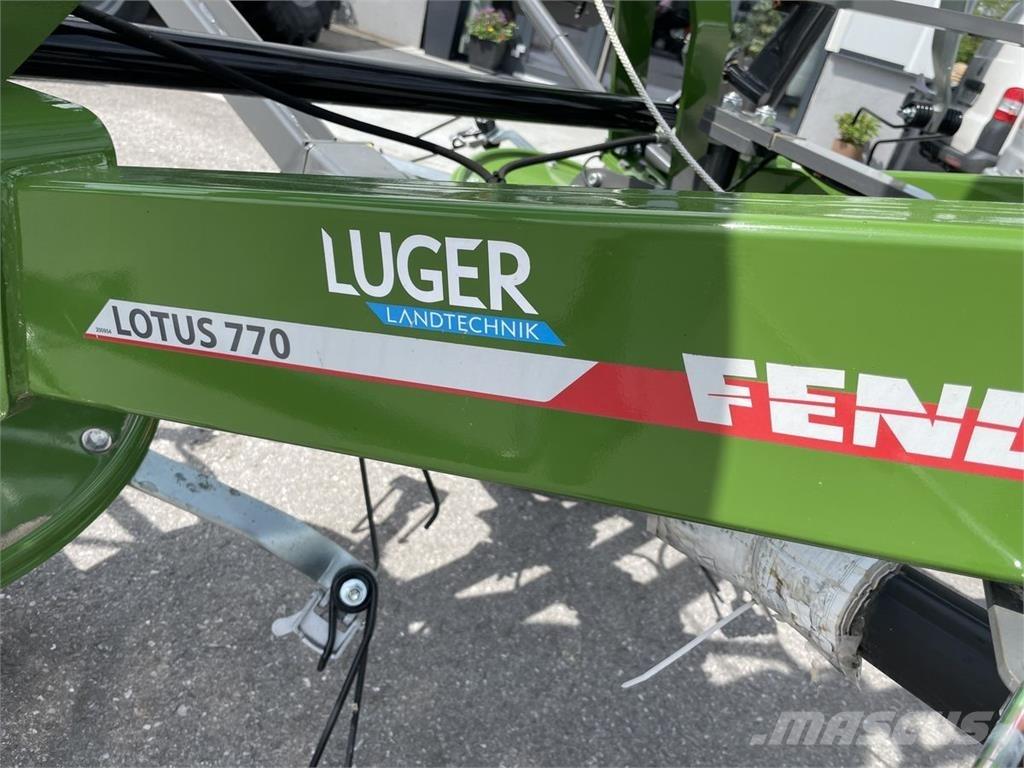 Fendt Lotus 770 갈퀴 및 테더