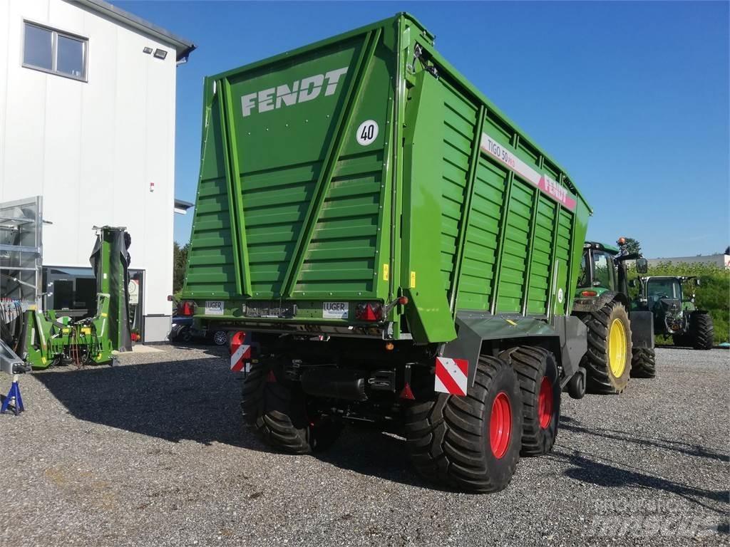 Fendt Tigo PR 50 D 자동 적재 트레일러