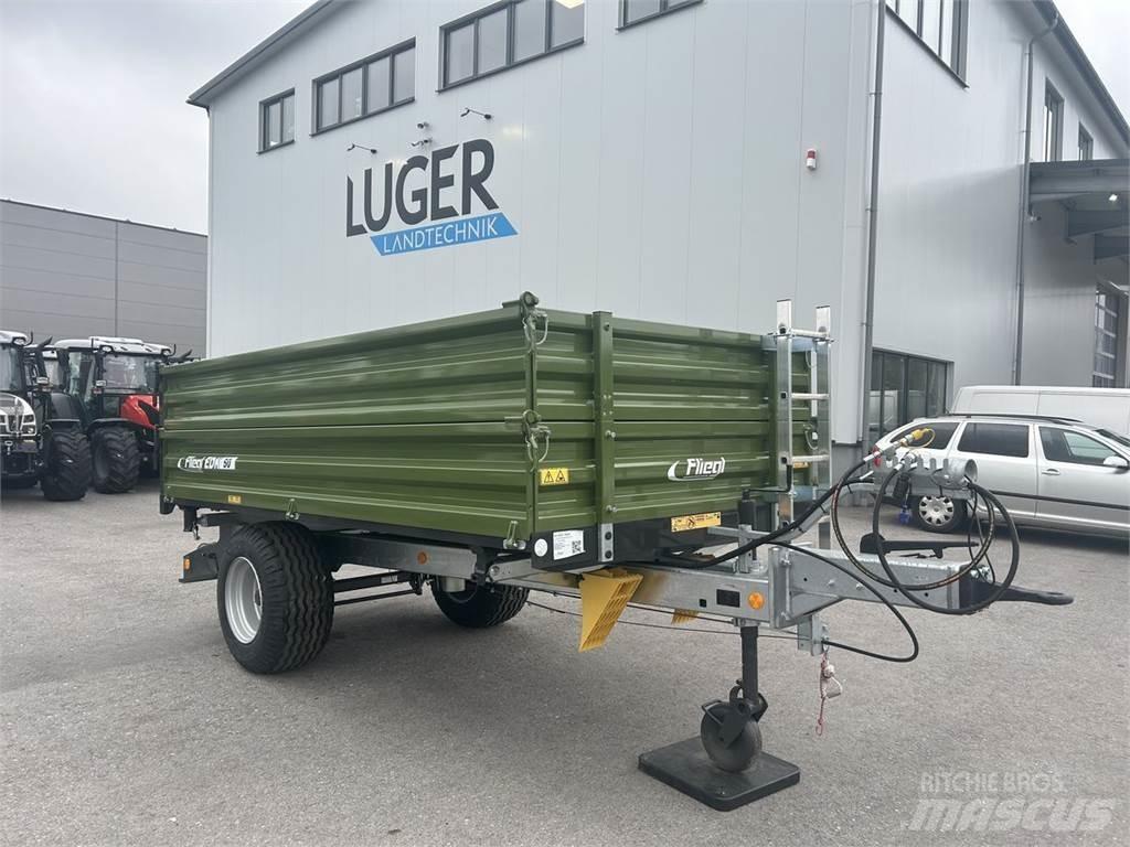 Fliegl EDK 50 FOX 티퍼 트레일러
