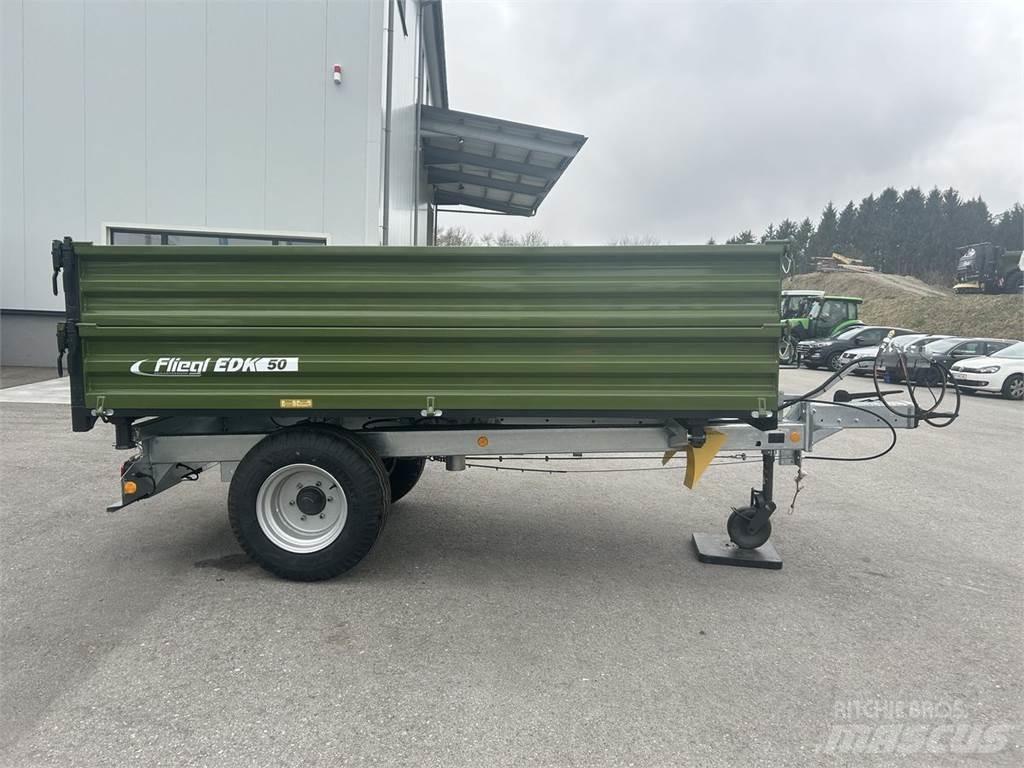 Fliegl EDK 50 FOX 티퍼 트레일러