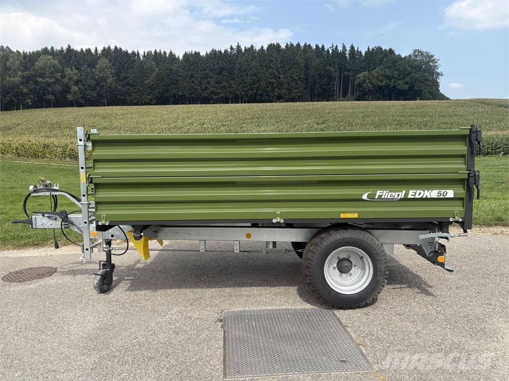 Fliegl EDK 50 FOX 티퍼 트레일러