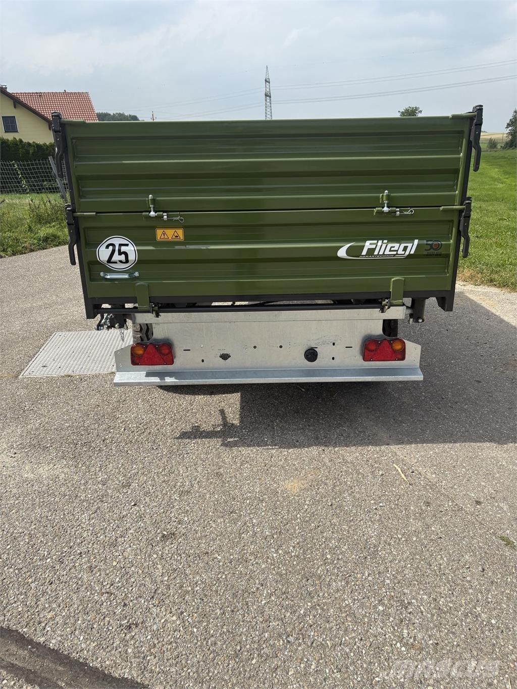 Fliegl EDK 50 FOX 티퍼 트레일러