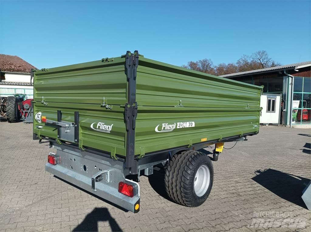 Fliegl EDK 70 FOX 티퍼 트레일러