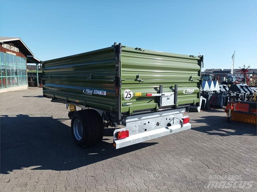 Fliegl EDK 70 FOX 티퍼 트레일러
