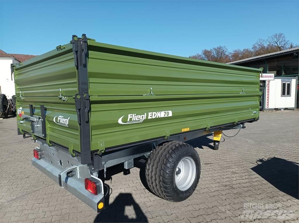 Fliegl EDK 70 FOX 티퍼 트레일러