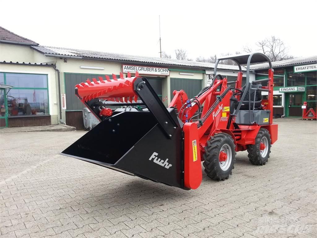 Fuchs F 1000 프론트 로더 및 굴착기
