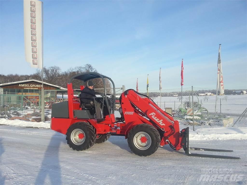 Fuchs F800 - F1600 프론트 로더 및 굴착기