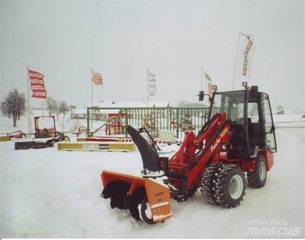 Fuchs F800 - F1600 프론트 로더 및 굴착기