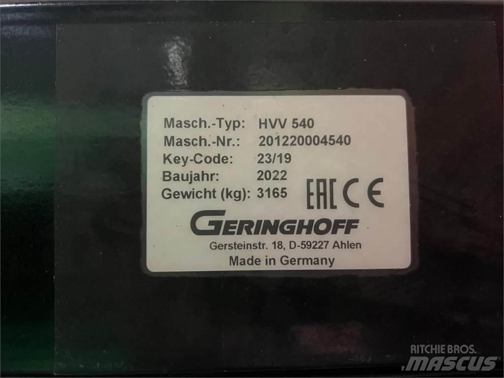 Geringhoff HVV 540 콤바인 수확기 부속품