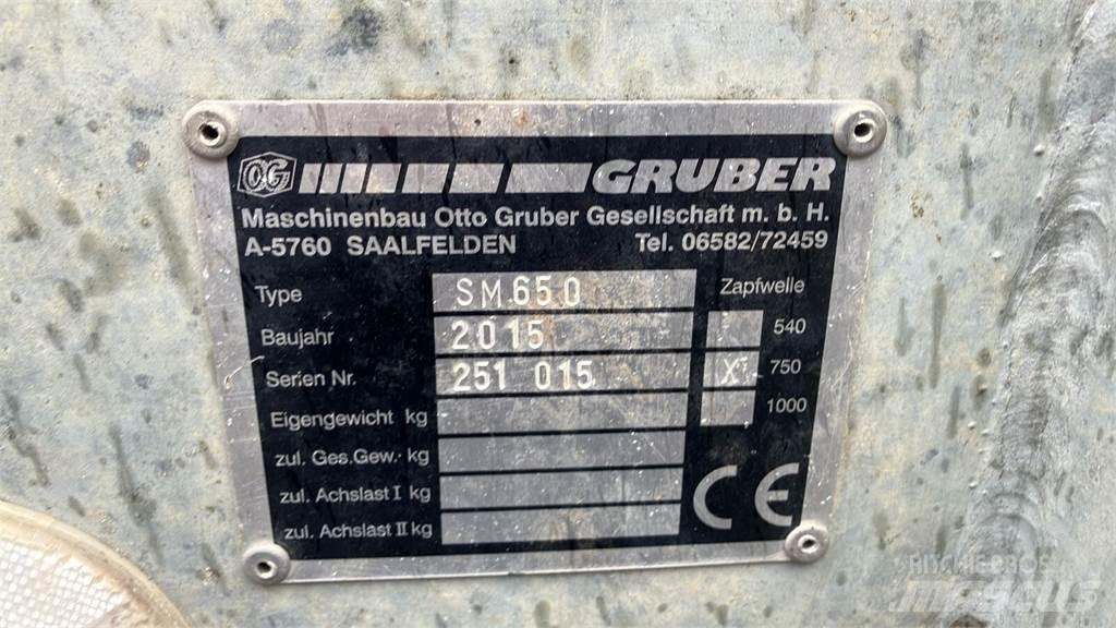 Gruber SM 650 퇴비살포기