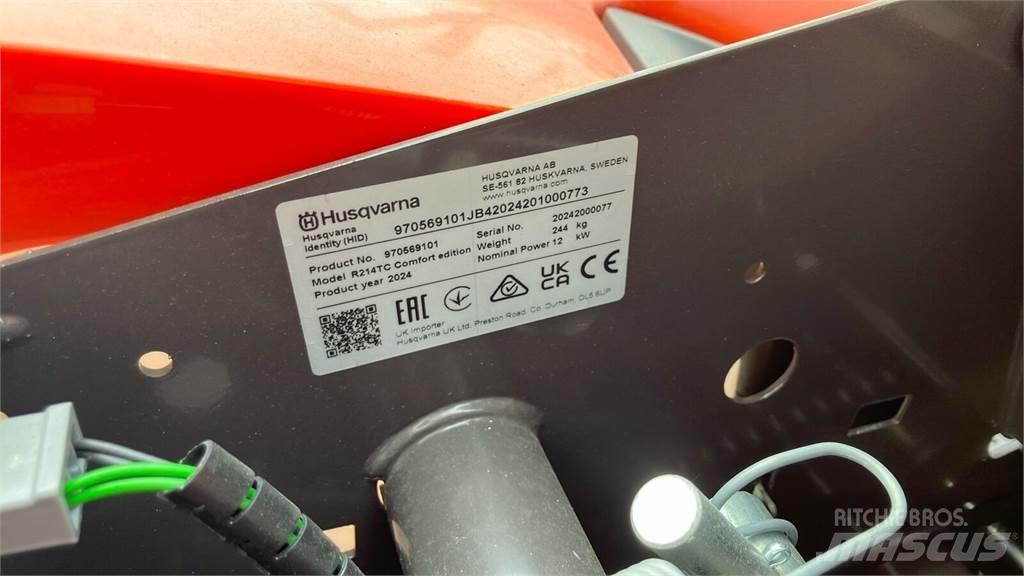 Husqvarna R 214TC 토양관리 장비 - 기타