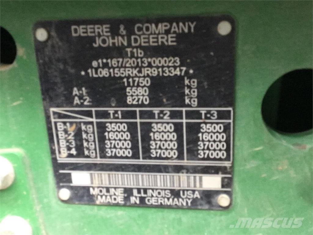 John Deere 6155R 트랙터