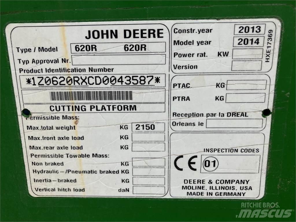 John Deere 620R 콤바인 수확기 부속품