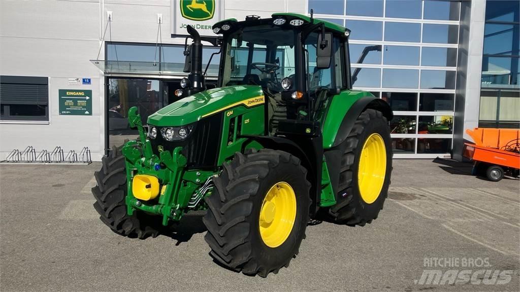 John Deere 6M 125 트랙터