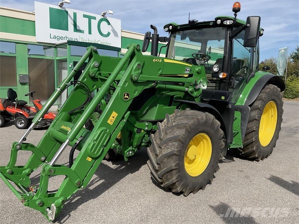 John Deere 6R 120 트랙터
