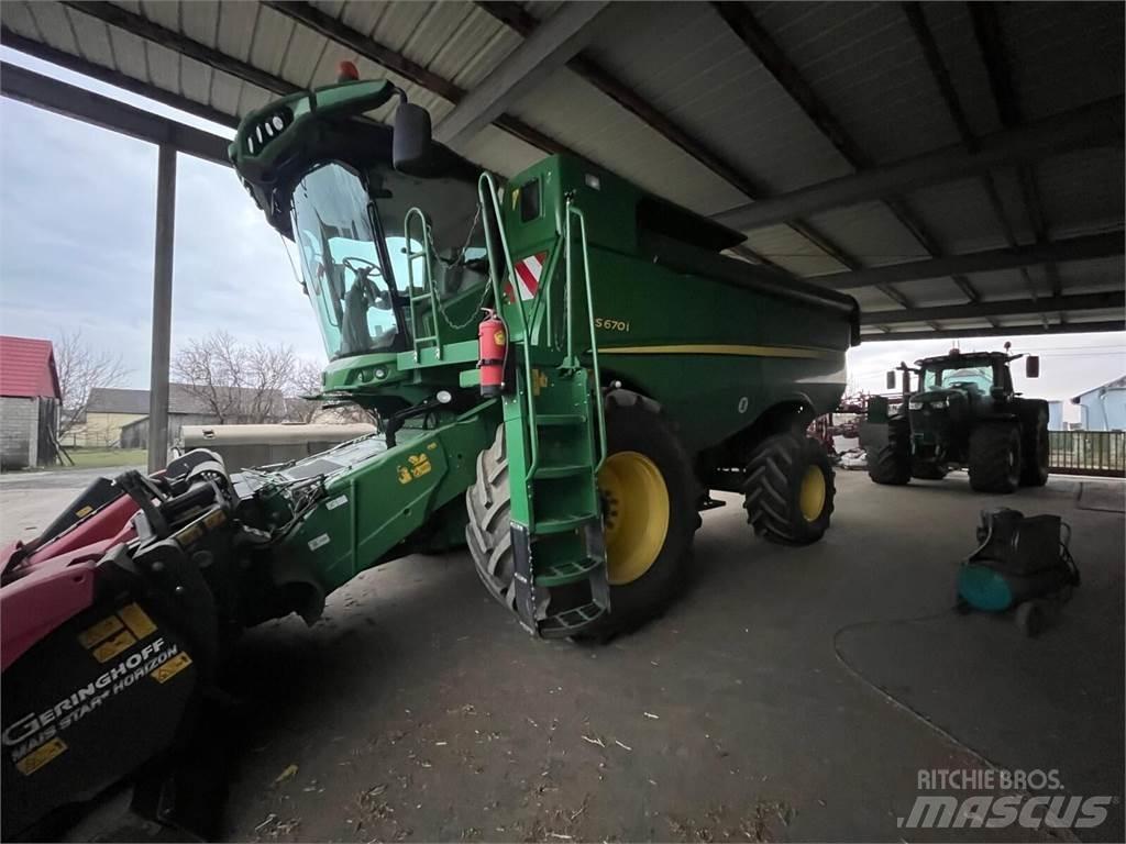 John Deere S670i 콤바인 수확기