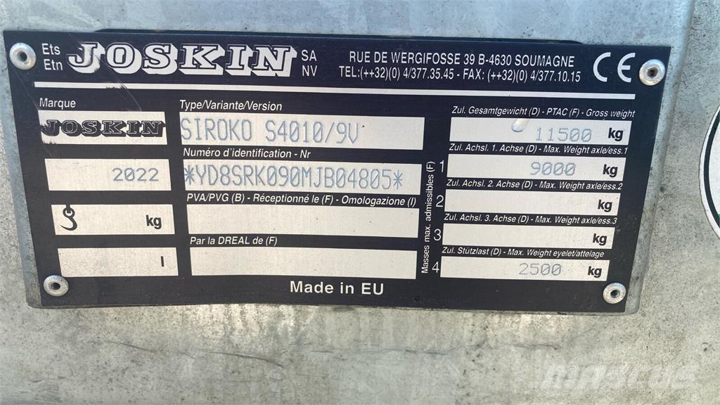 Joskin S4010/9V 퇴비살포기