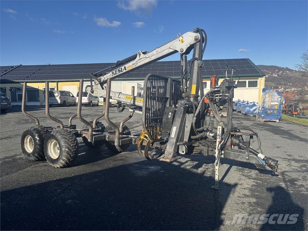 Kesla 9T+204T 임업용 트레일러