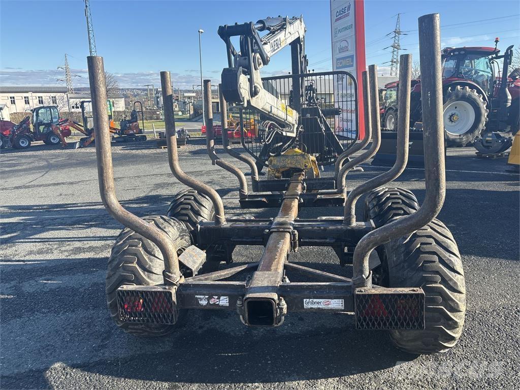 Kesla 9T+204T 임업용 트레일러