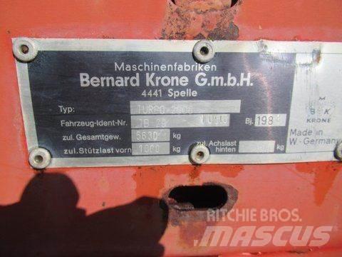 Krone Turbo 2900 자동 적재 트레일러