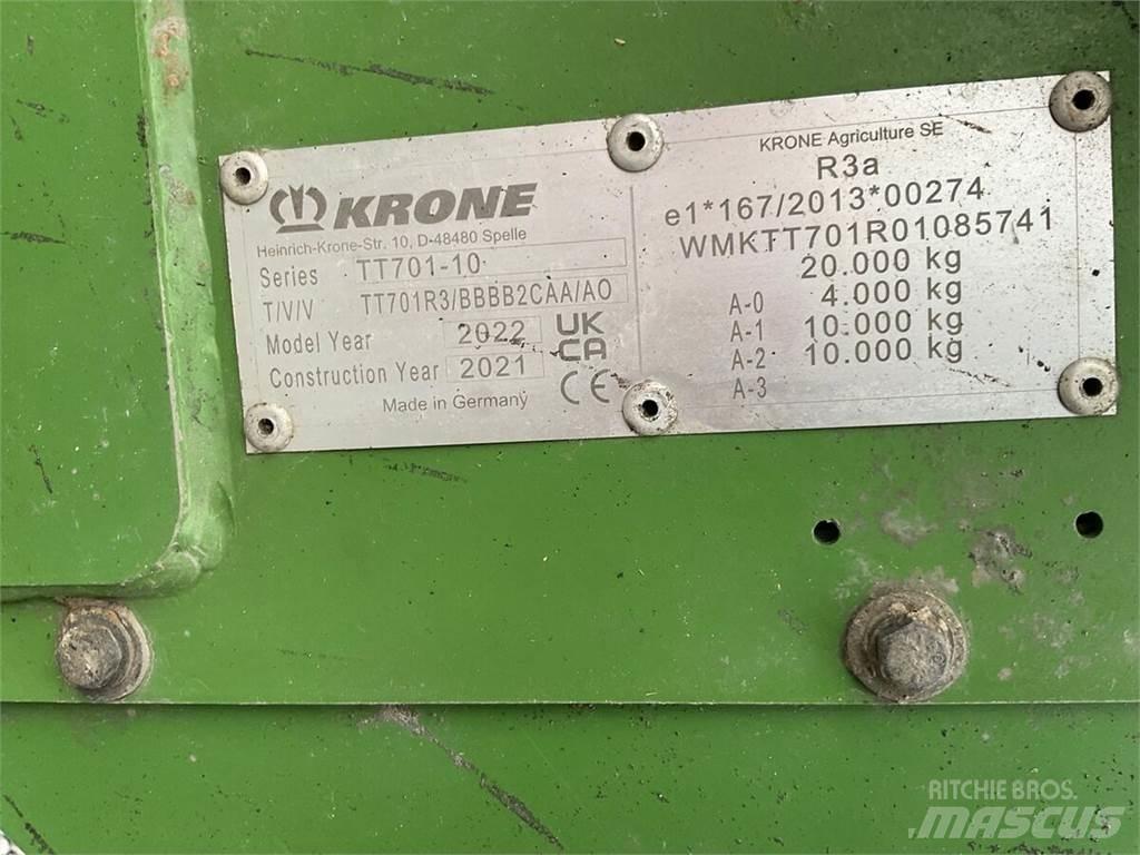Krone TX 460 GL 자동 적재 트레일러