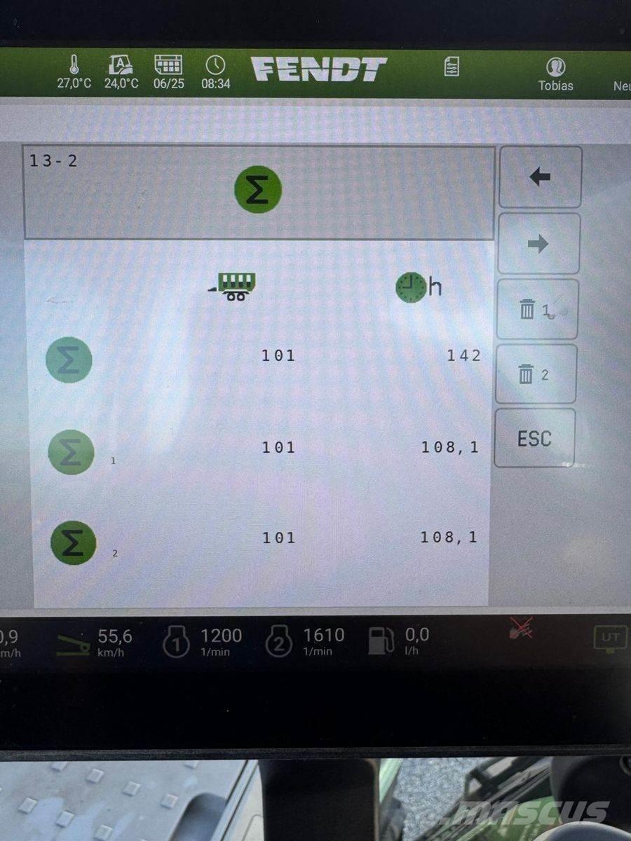 Krone ZX 560 GD 자동 적재 트레일러