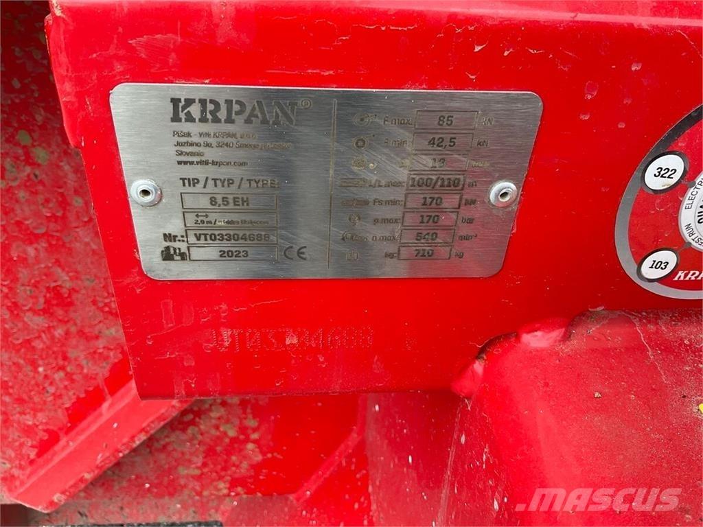 Krpan 8.5 EH 권양기