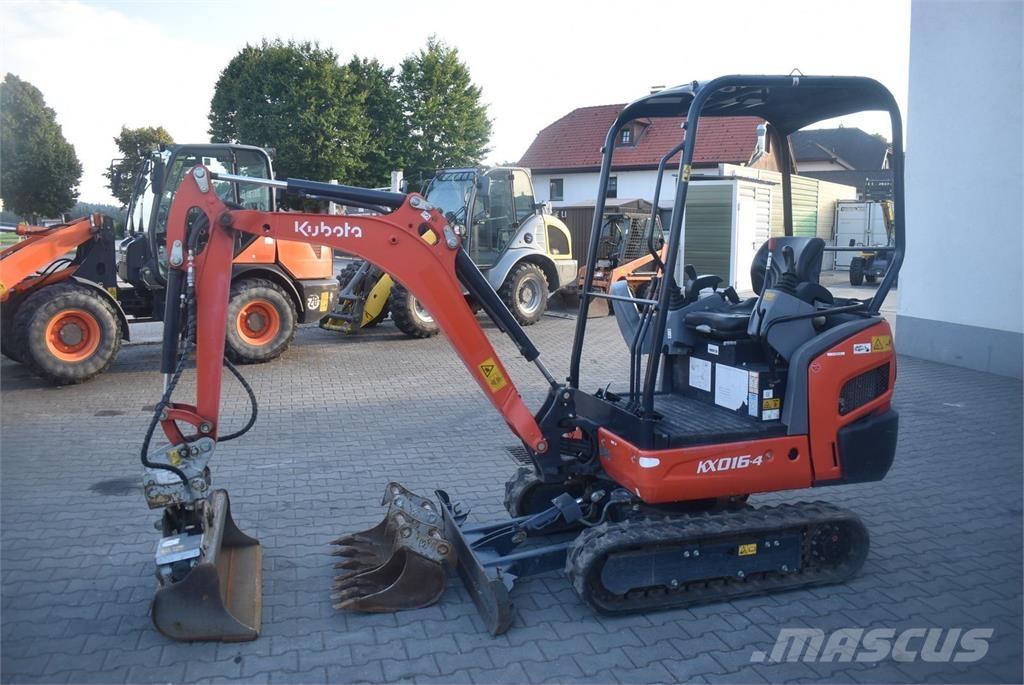 Kubota KX016-4 소형 굴삭기 7톤 미만