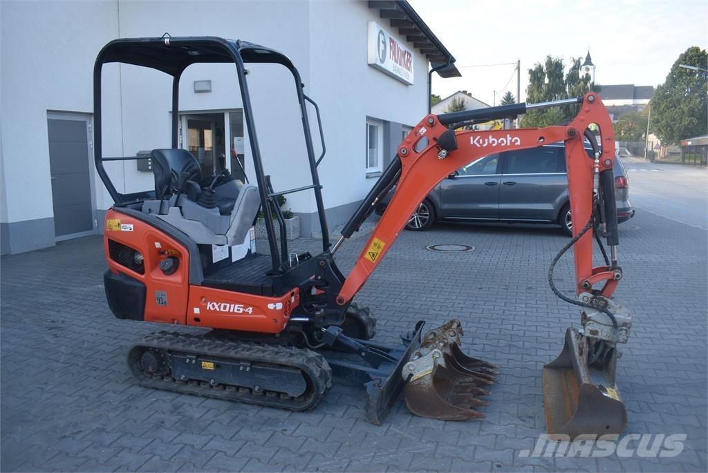 Kubota KX016-4 소형 굴삭기 7톤 미만