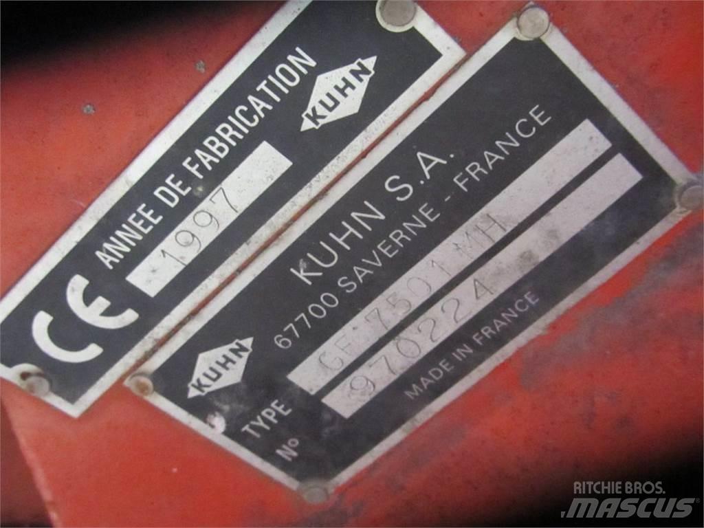 Kuhn GF 7501 MH 갈퀴 및 테더