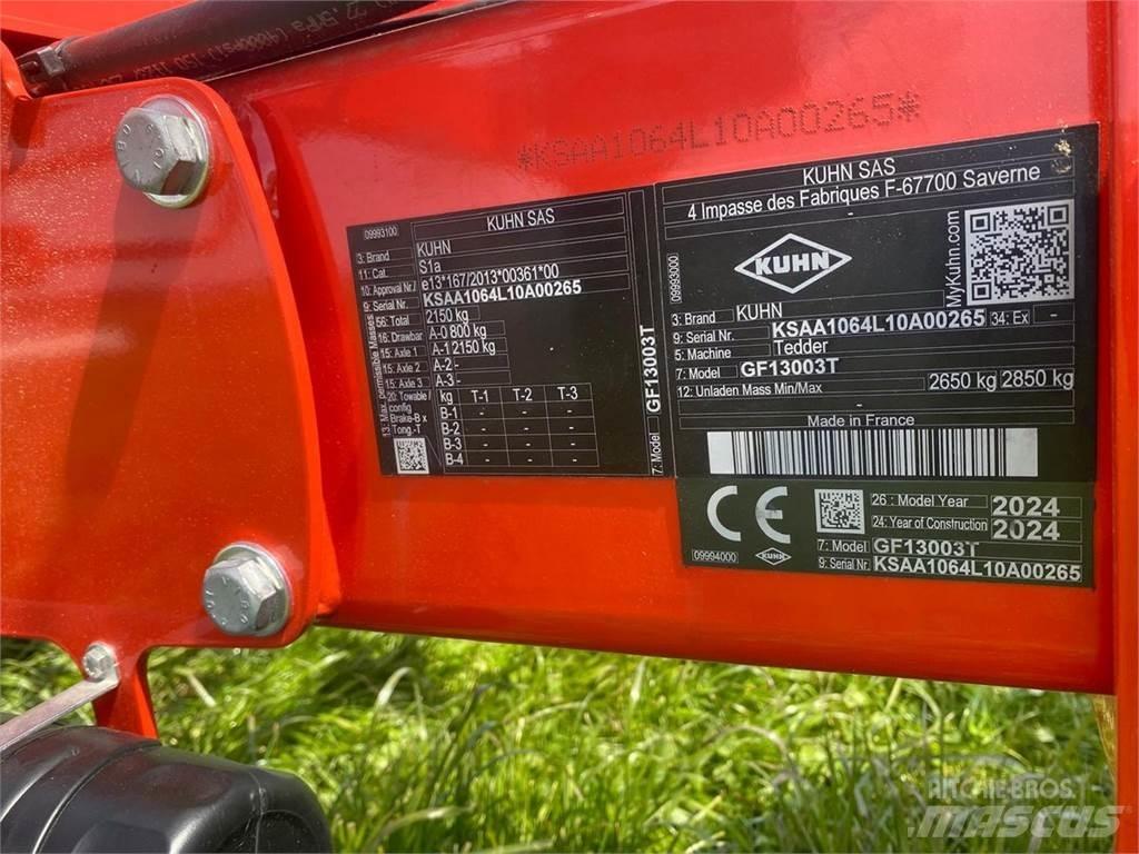 Kuhn GF13003 T 갈퀴 및 테더