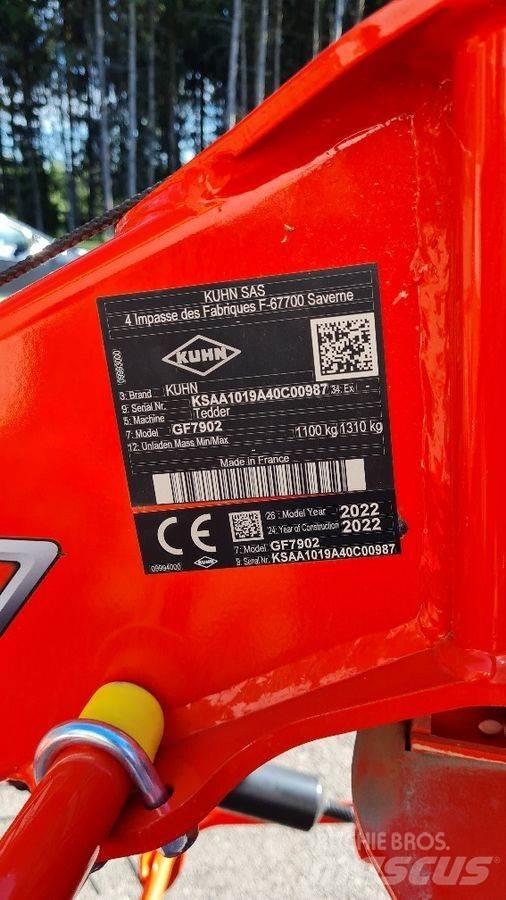 Kuhn GF8703 갈퀴 및 테더
