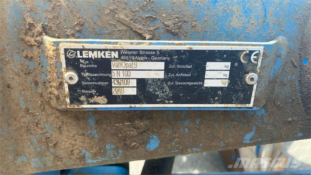 Lemken VarioOpal9 기존 플로우(쟁기)