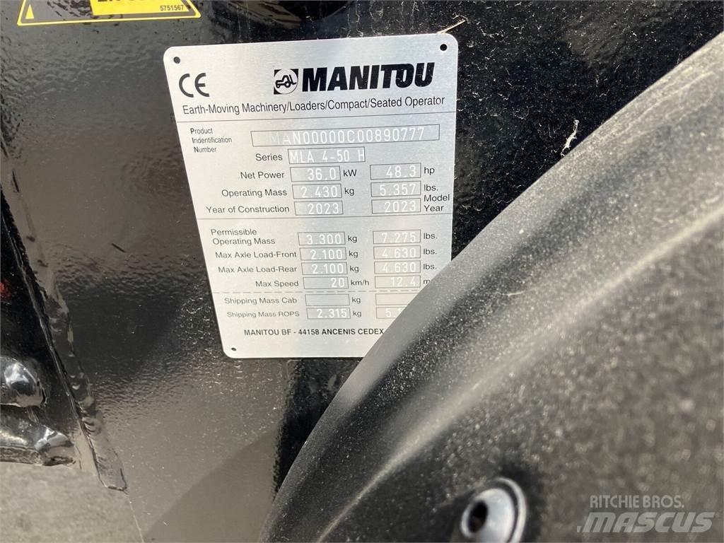 Manitou MLA 4-50 프론트 로더 및 굴착기