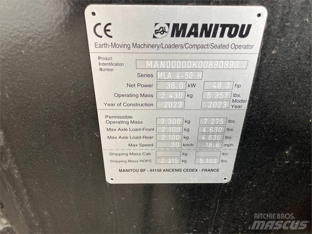 Manitou MLA 4-50 프론트 로더 및 굴착기